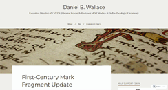 Desktop Screenshot of danielbwallace.com